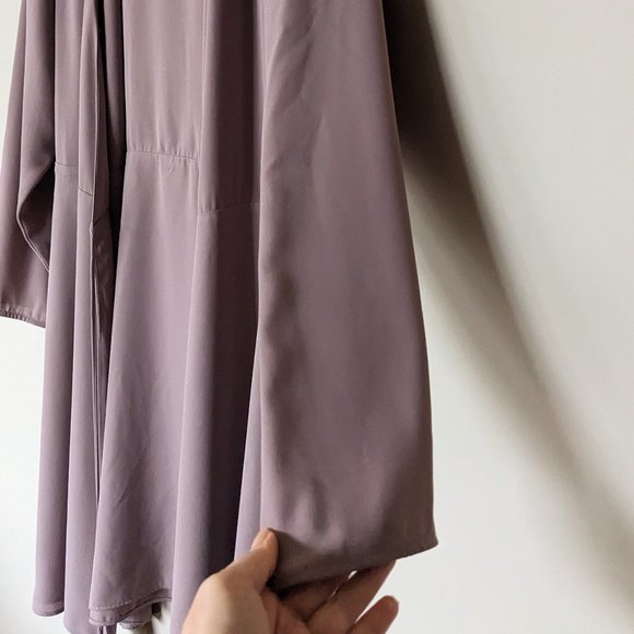 Aritzia Babaton Optima Dress in Shadow Mauve Size L - Picture 14 of 14